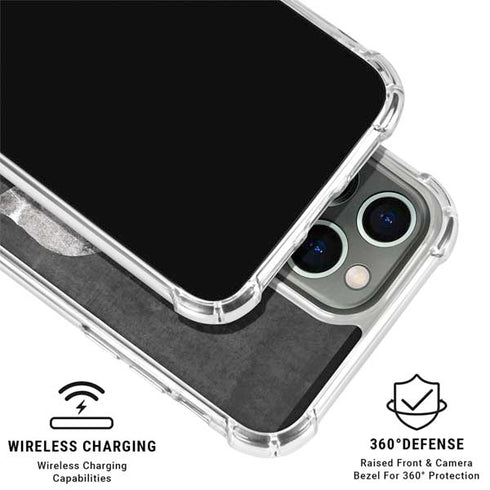 Silent Skull iPhone 16 Pro Clear Case